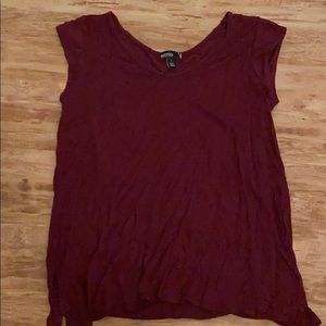 VALETTE MAROON TOP
